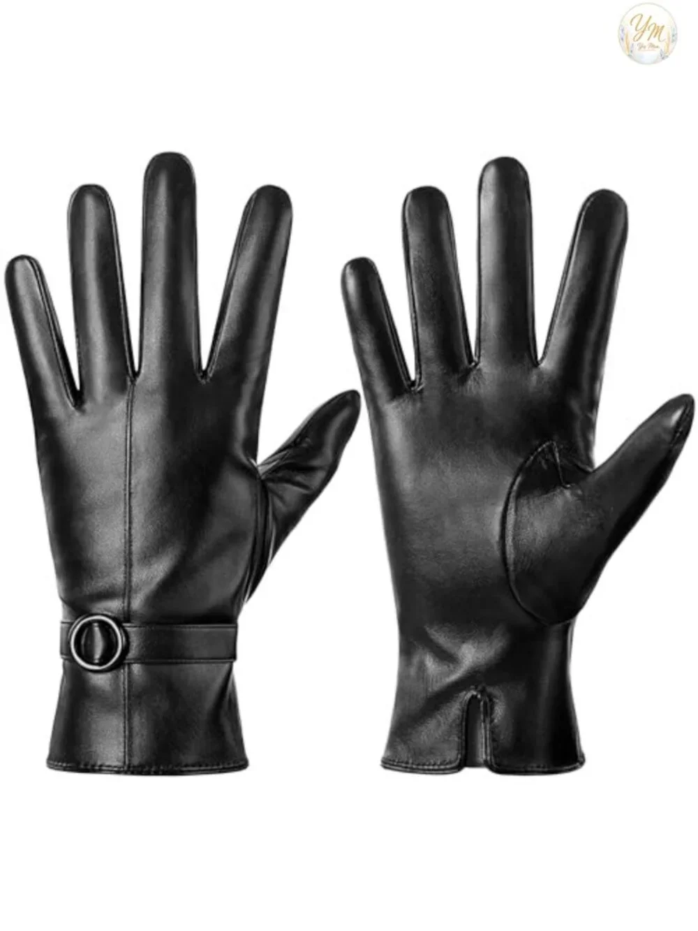 Women's Winter Leather Gloves Touchscreen Texting Warm Driving Lambskin Gloves